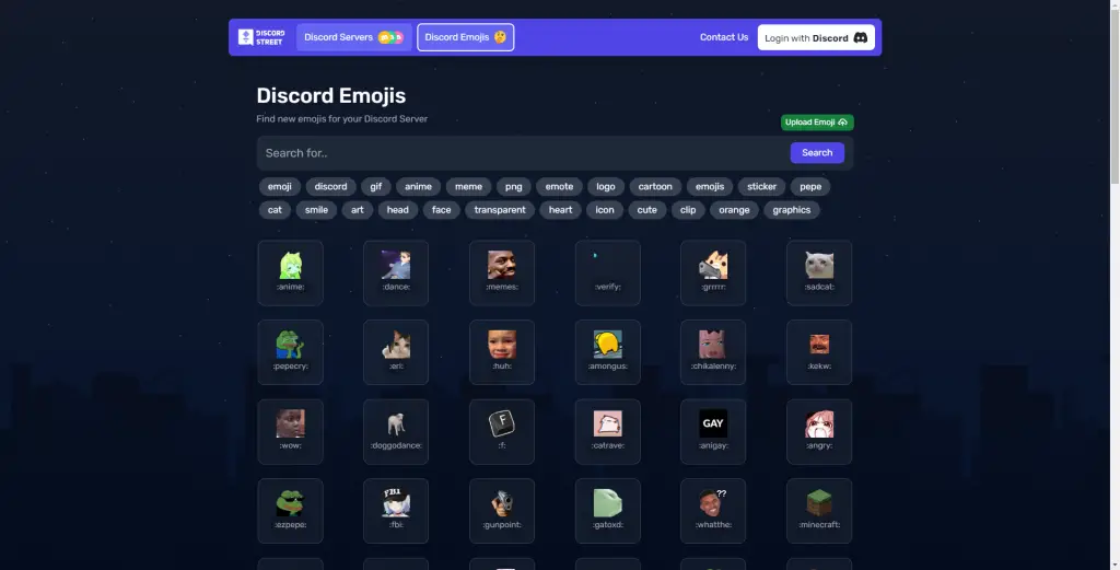 Discord Street Emoji- HubPrix.com