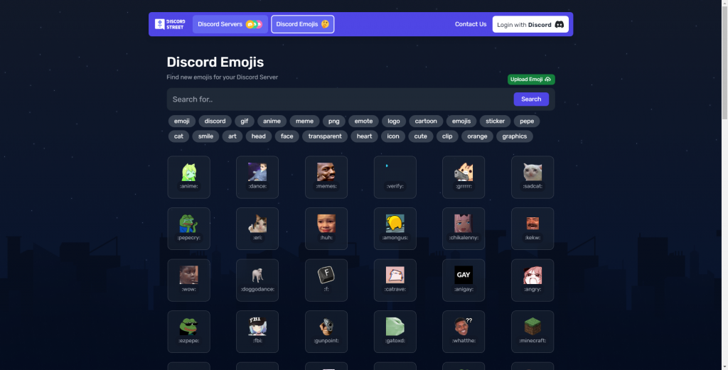 Discord Street Emoji- HubPrix.com