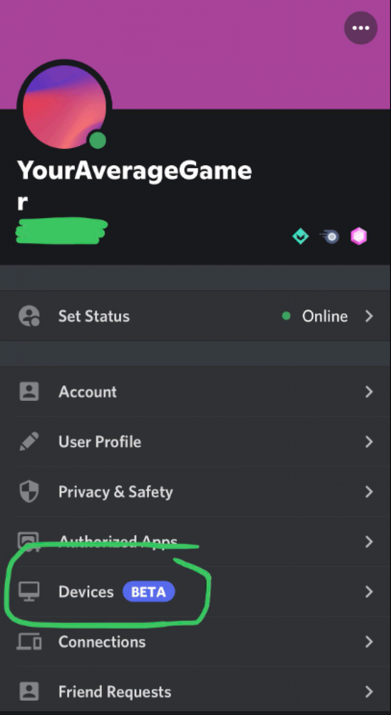 Discord Device Manager Security Feature To Check Logged in Accounts