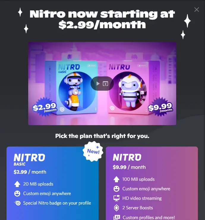 Discord Nitro Basic - Campaign Cheapest - Hubprix.com