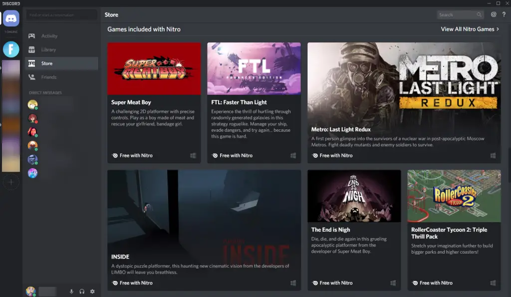 Discord Nitro - StoreFront