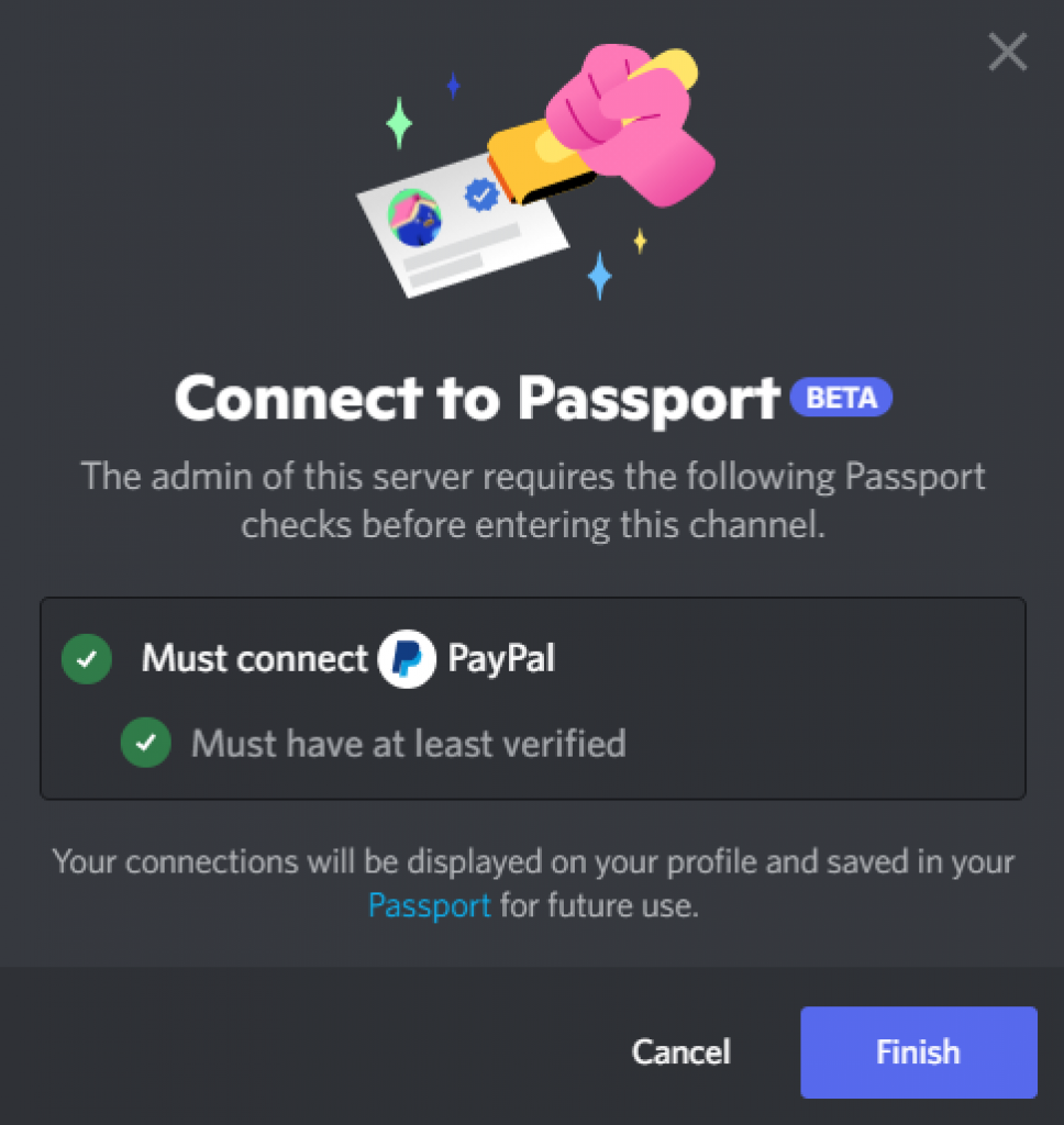 Discord Paypal Social Connection - Passport - HubPrix.com