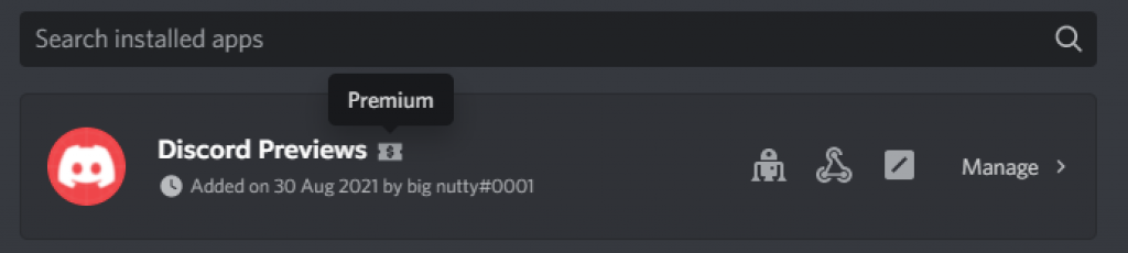 Discord Subscribe Installed Bot