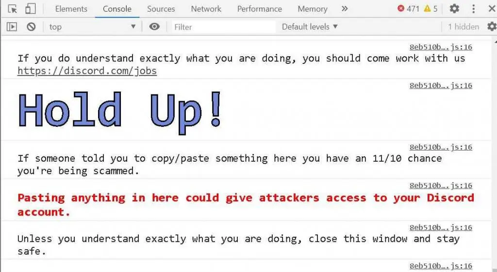 Avoid Discord Scam Of Inspect Element Script Inspect