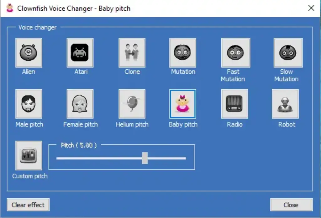 Clownfish Voice Changer Discord Soundboard