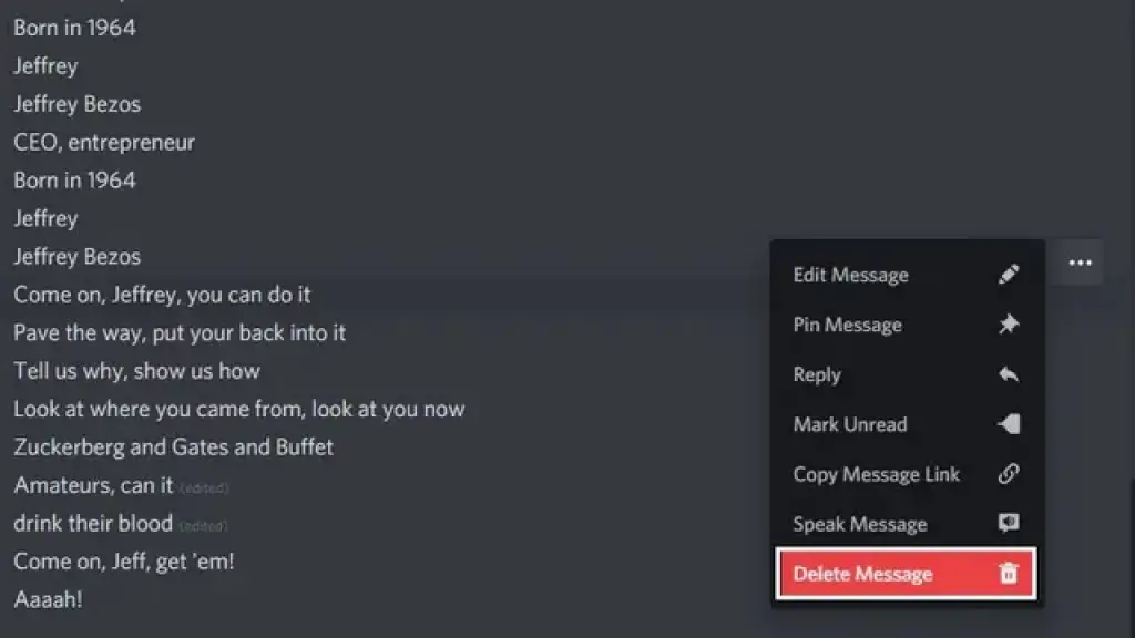 Deleting Normaly Discord Messages Individually HubPrix