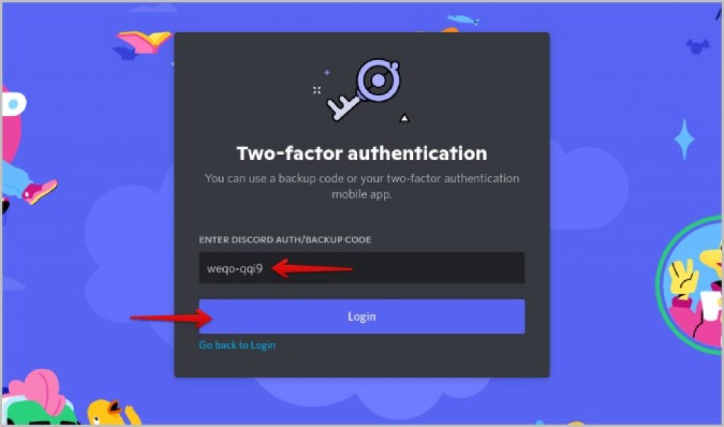 Discord 2fa Auth Code Recover HubPrix