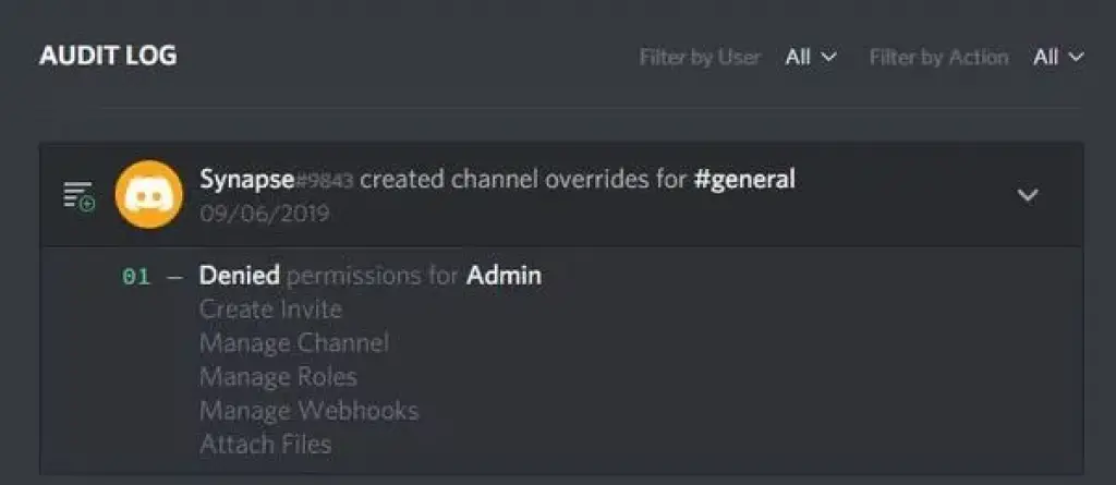 Discord Audit Log Delete Example Preview HubPrix