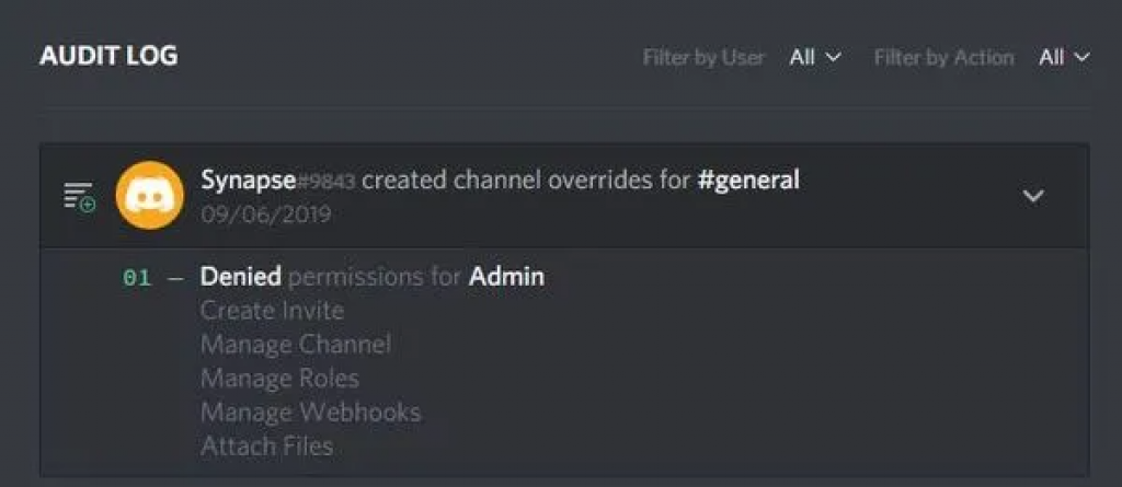 Discord Audit Log Delete Example Preview HubPrix