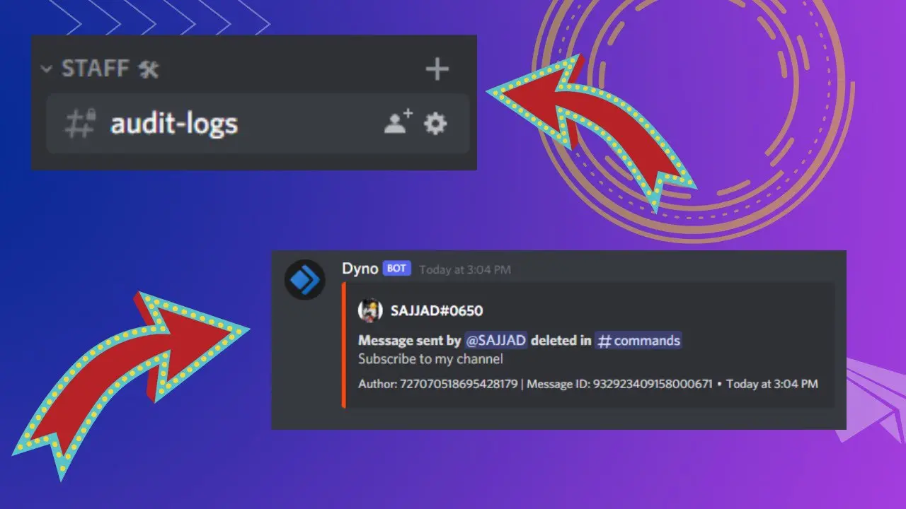 Discord Audit Log DynoBot Example Preview Hubprix