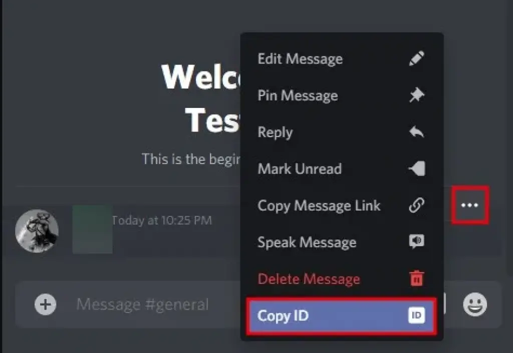 Discord Copy ID Message HubPrix