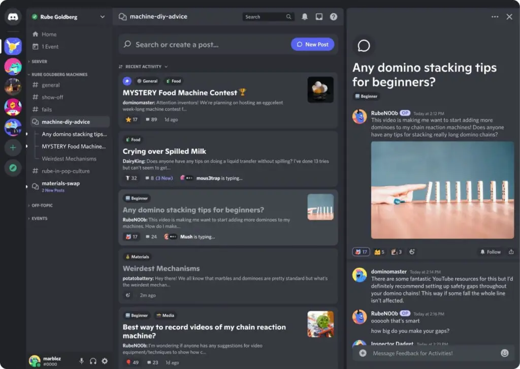 Discord Forum Channel Feature Overview Look HubPrix