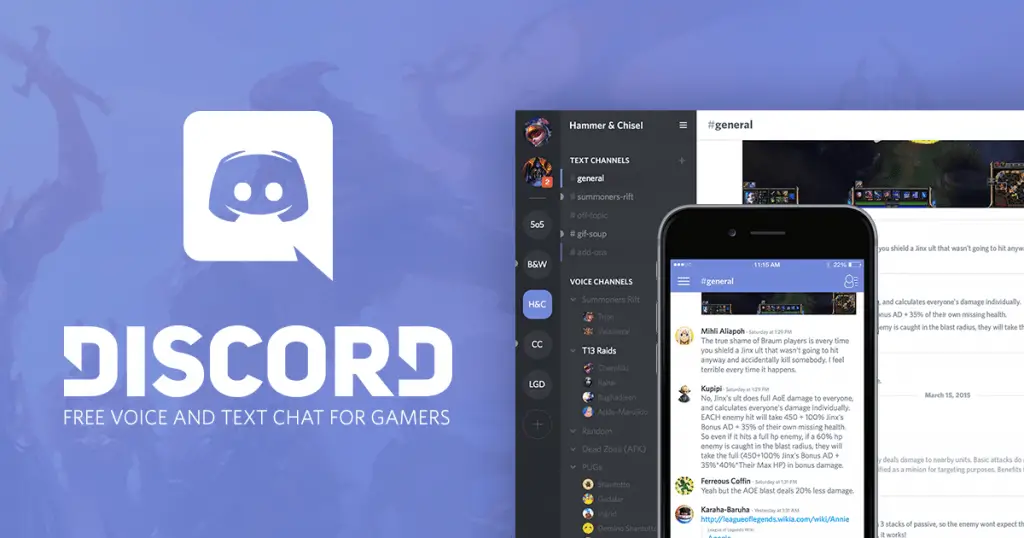Discord Free Voice And Text Chat Gamer Review Hubprix OLD UI
