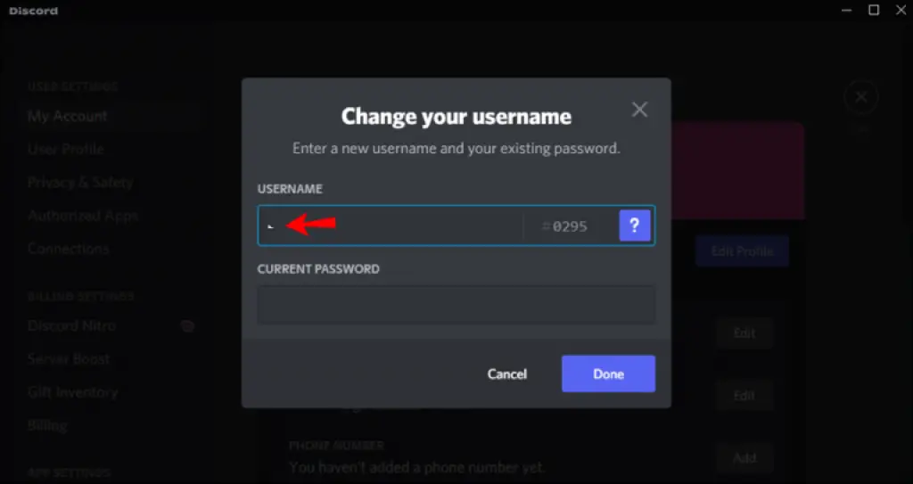 Discord Invisible Username Edit Setup Demo HubPrix