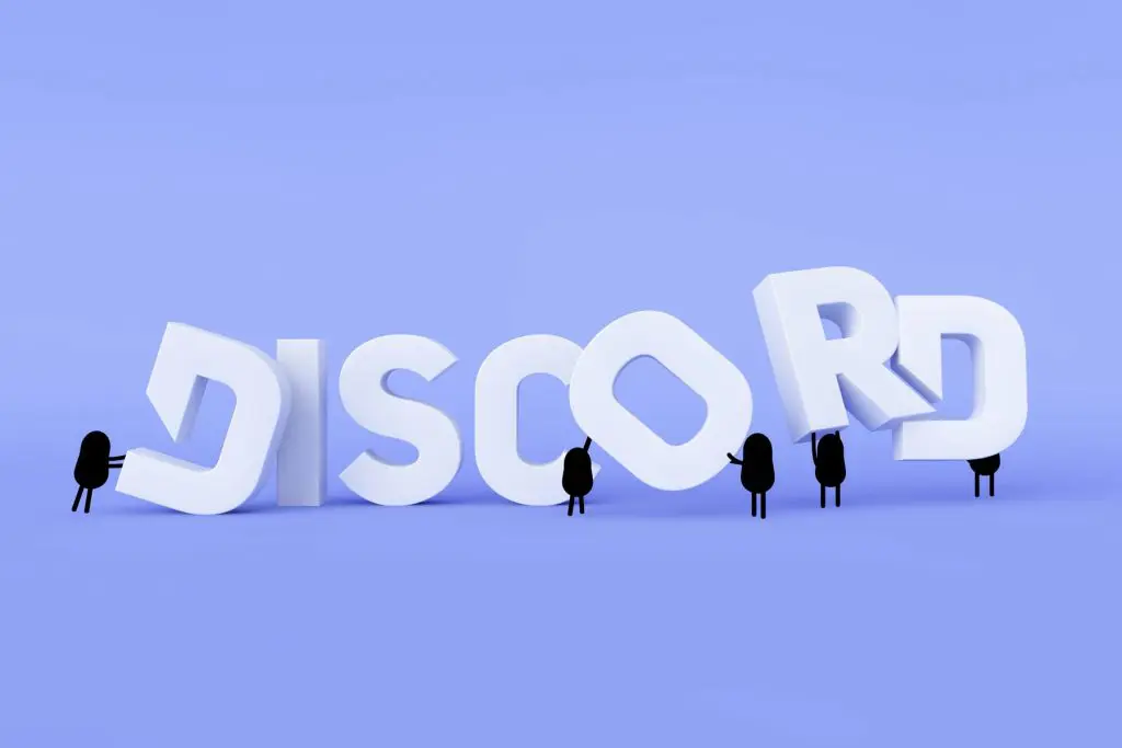 Discord Scrambled Letters Wallpaper