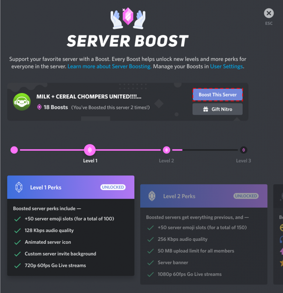 Discord Server Boost Level 2 Boost Review HubPrix