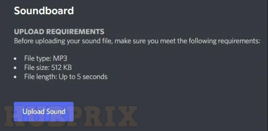 Discord SoundBoard Requirements