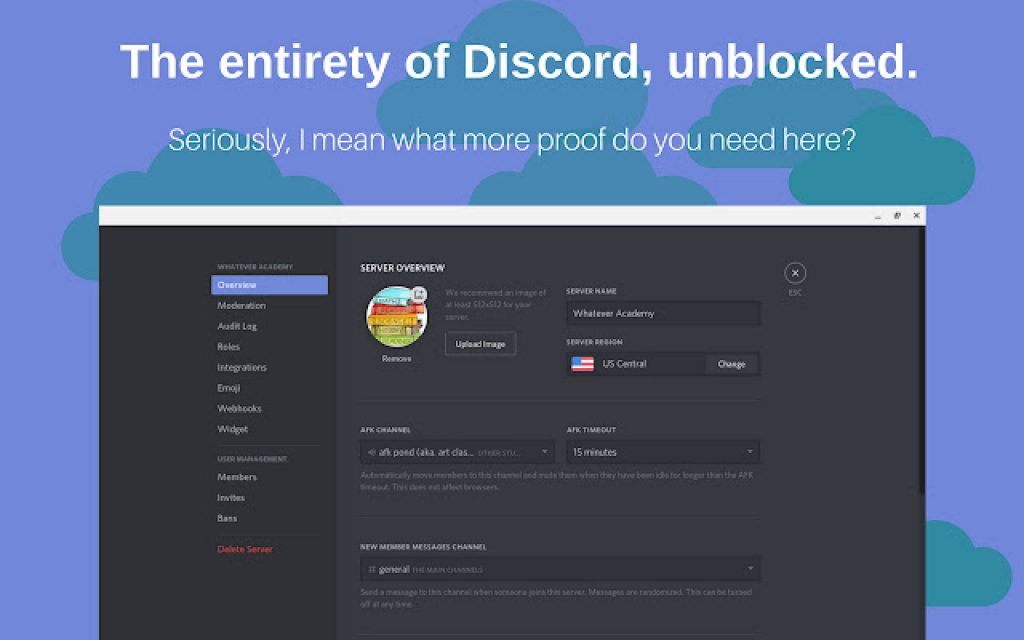 Discord Unblocked Chrome Preview