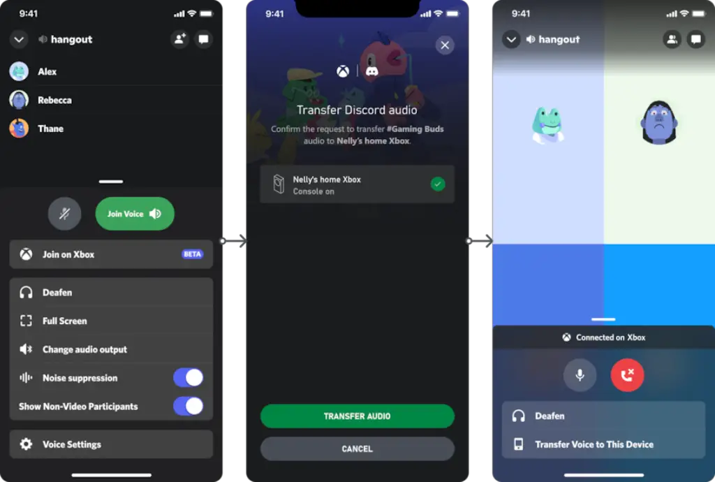 Discord Xbox Hangout Features
