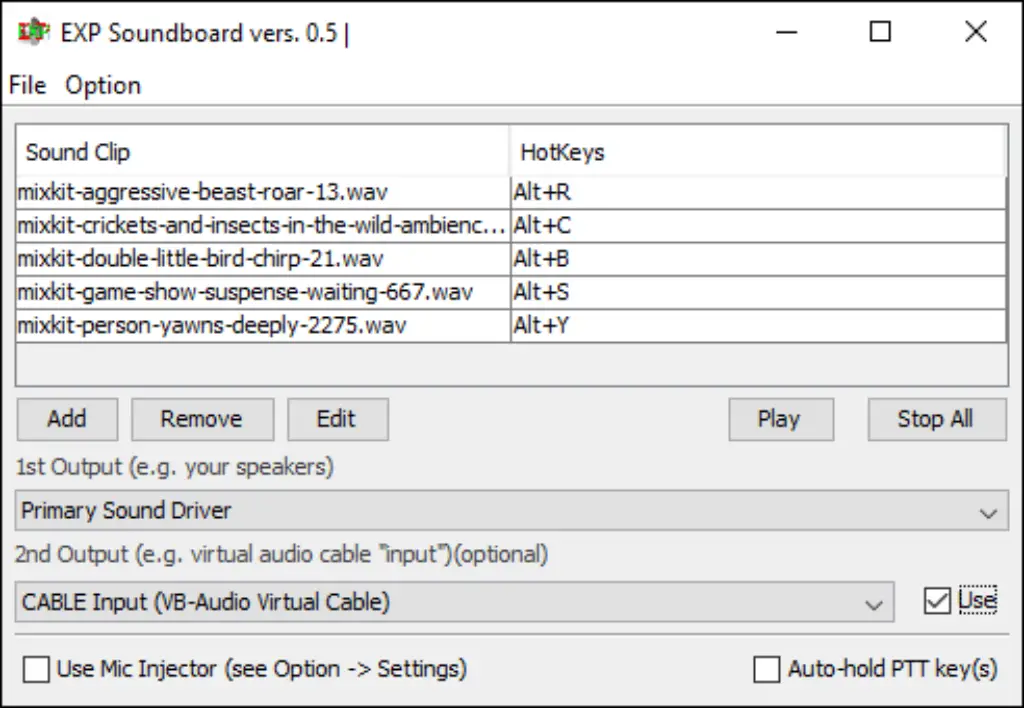 EXP Soundboard Discord Feature