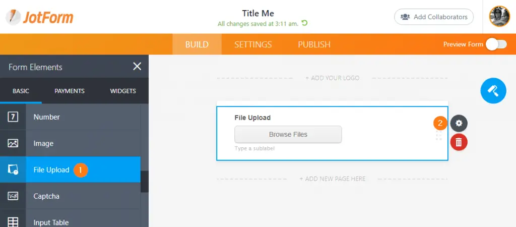 File Upload size limit jotform Hubprix Review