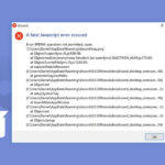 How to Fix a Discord Javascript Error on Startup Fatal Damage