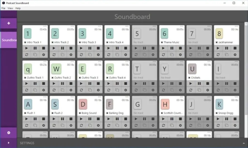 Podcast Soundboard Feature