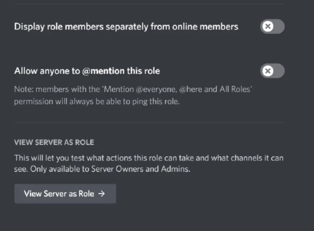 Steps To Remove The Crown On Discord Role View