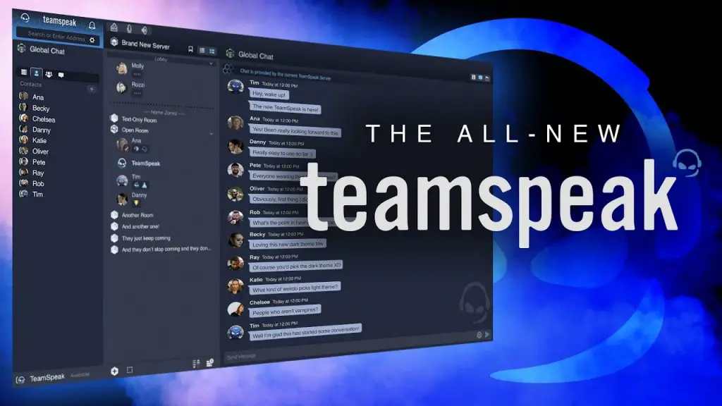 TeamSpeak - New All new Look Overview