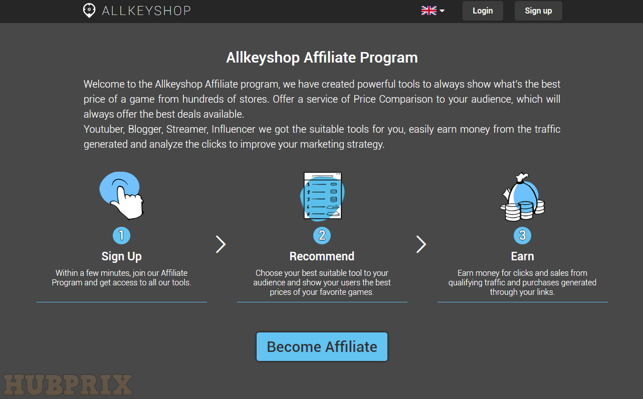 Allkeyshop Affiliate Program For Gaming Sites