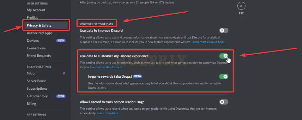Discord Ingame Reward Drops Feature Beta