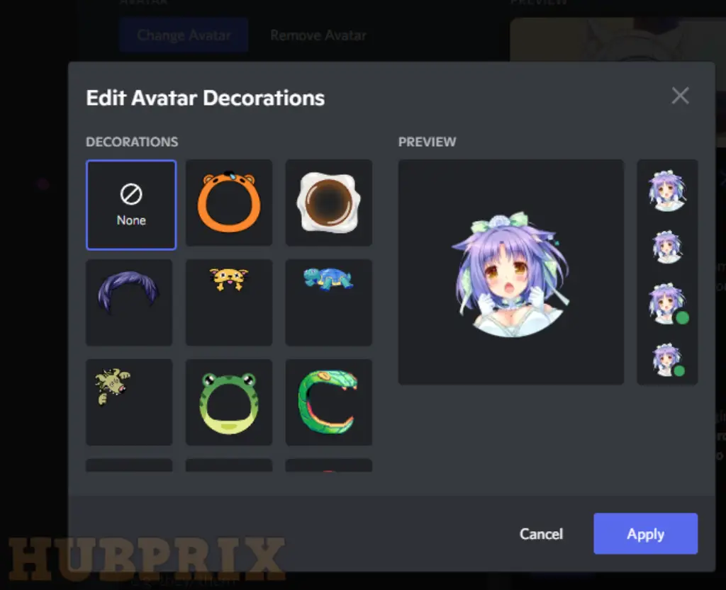 Discord Profile Decorations Avatar