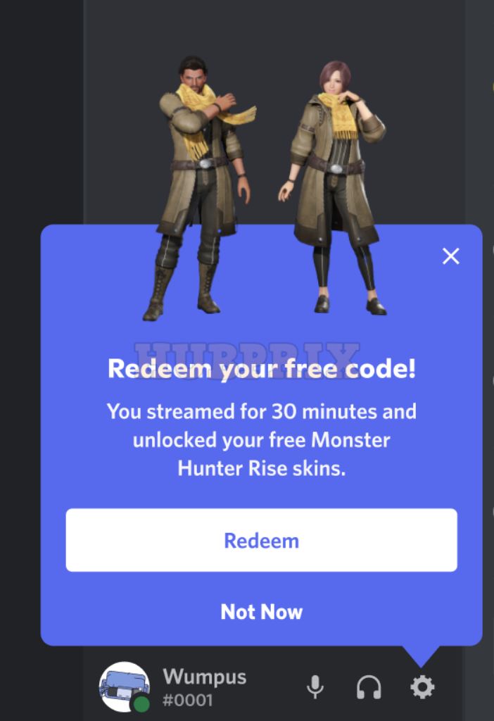 Discord Redeem FRe Code Your Streamed