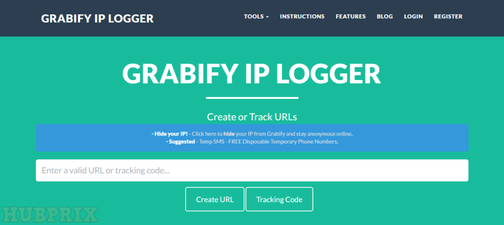 Grabify IP Logger Website