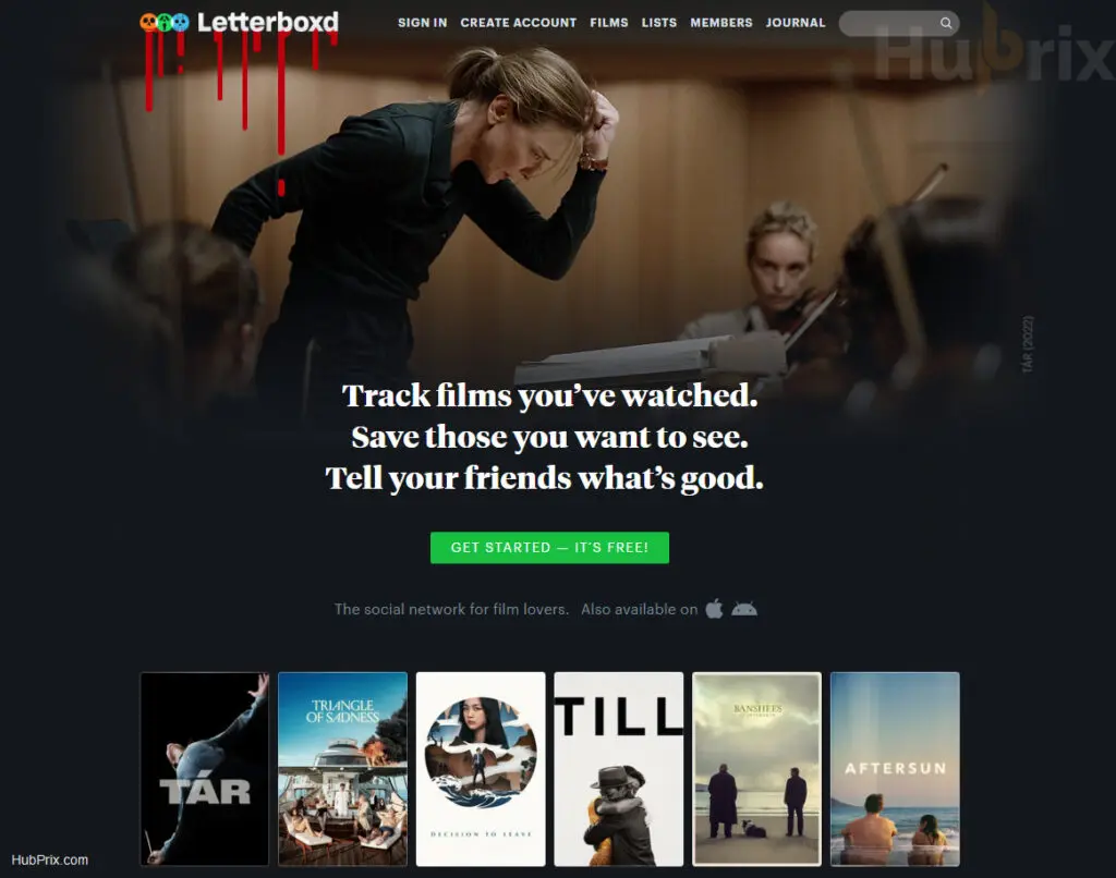 LetterBoxD Tracking FIlms Streaming App