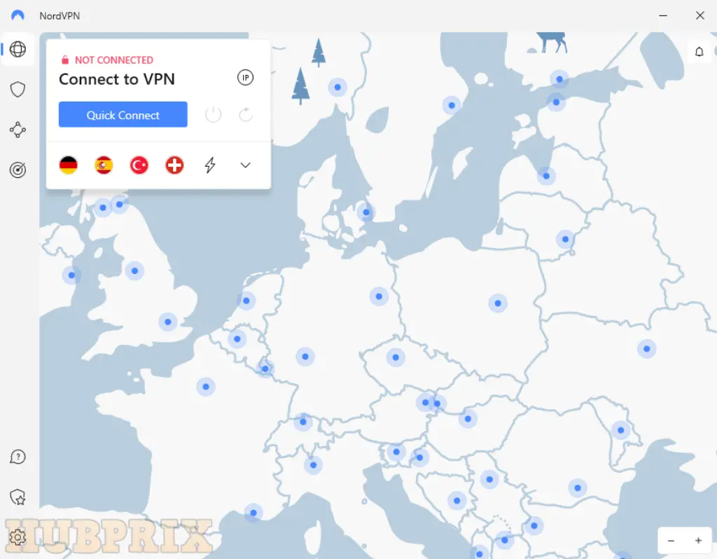 NordVPN Software Connection