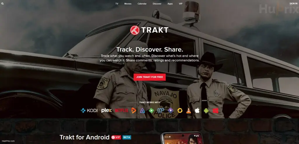 TRAKT Website Review Overview