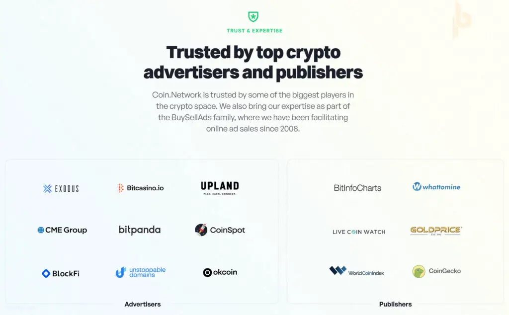 Trusted Partners COIN NETWORK