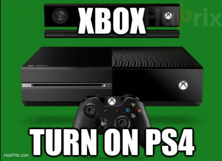 Xbox on ps4 turn on