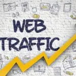 website traffic down after