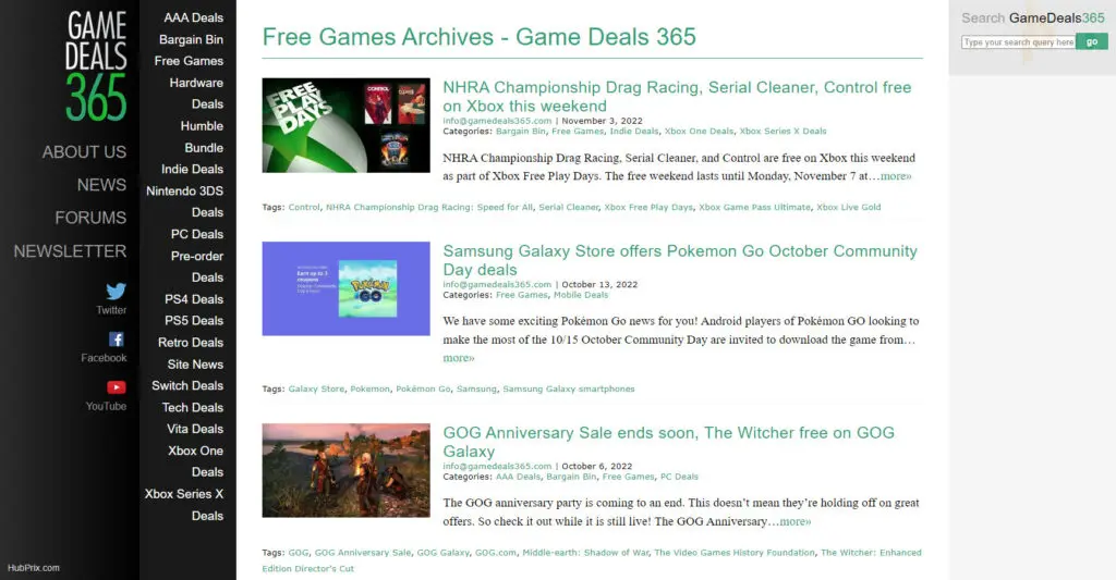 GameDeal365 FreeGameDeals