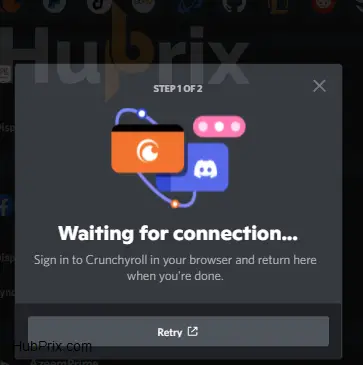 Waiting For Connection Discord Crunchyroll 1