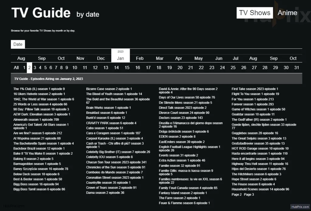 TV Anime Guide Overview SIMKL