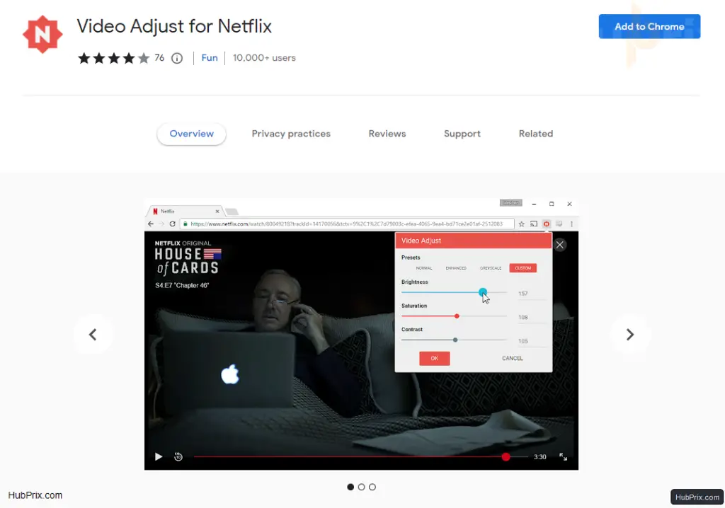 Video Adjust Resolution Netflix Feature